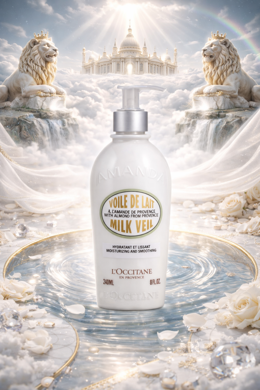 L'Occitane women Almond Milk Veil 240ml/8oz