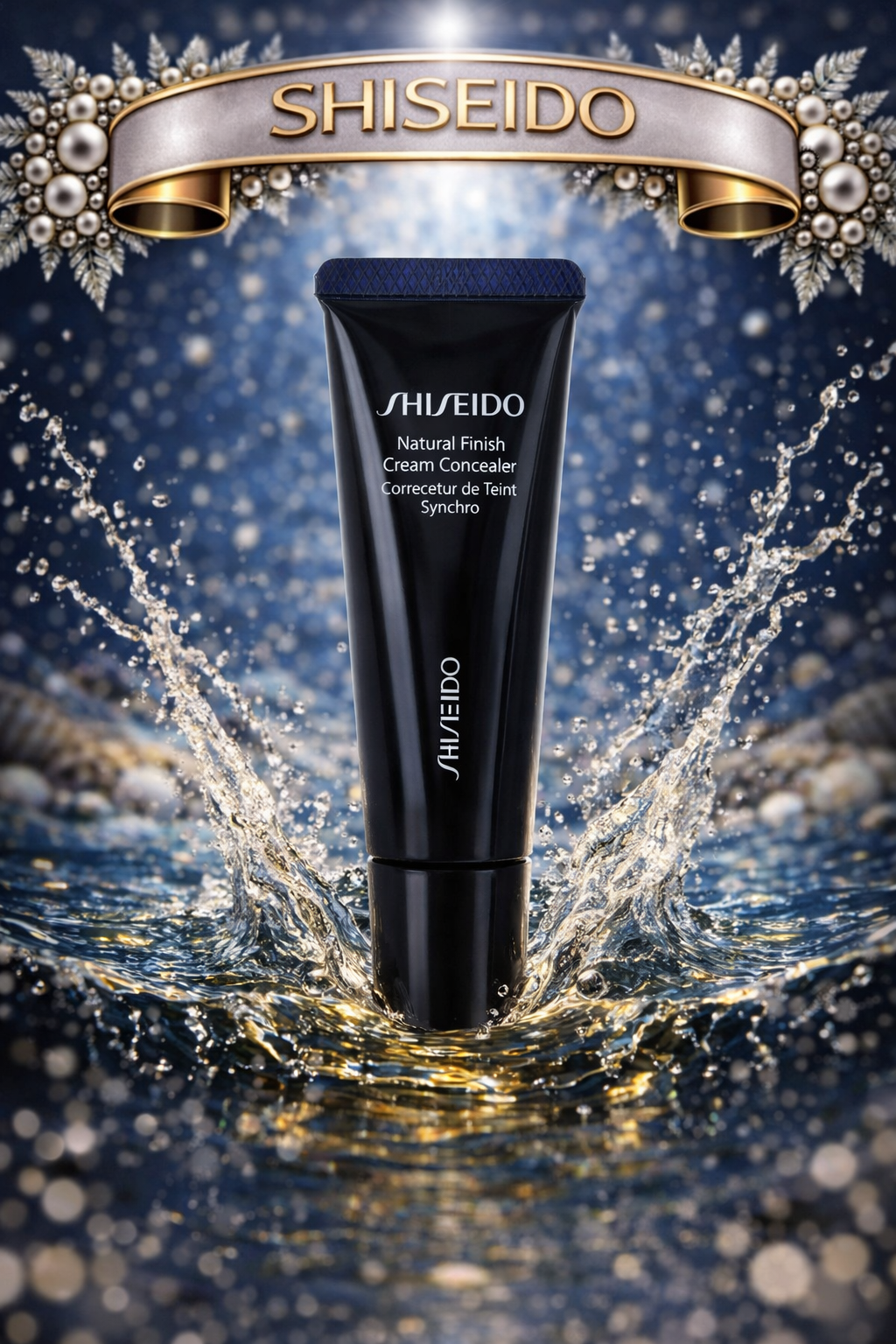 Shiseido Women Natural Finish Cream Concealer #5 Deep Bronze 10ml/0.44oz