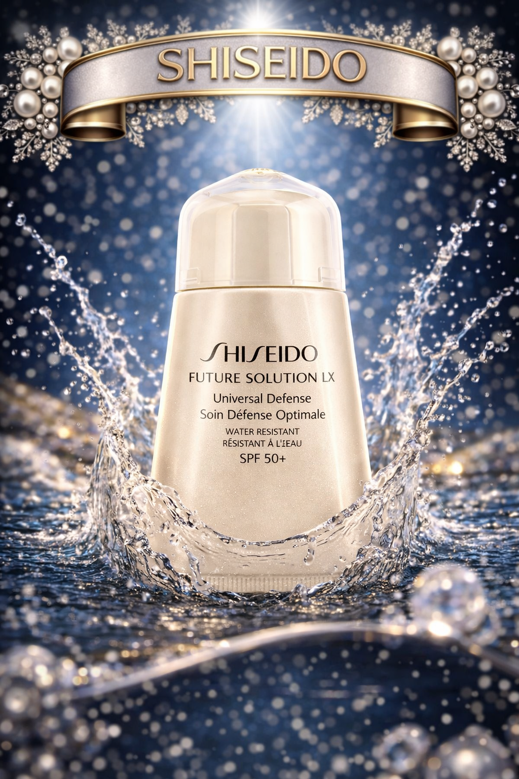 Shiseido  Future Solution Lx Universal Defense Spf 50 50ml/1.8oz