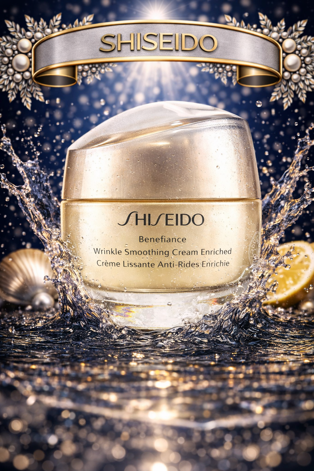 Shiseido  Benefiance Wrinkle Smoothing Cream Enriched 50ml/1.7oz