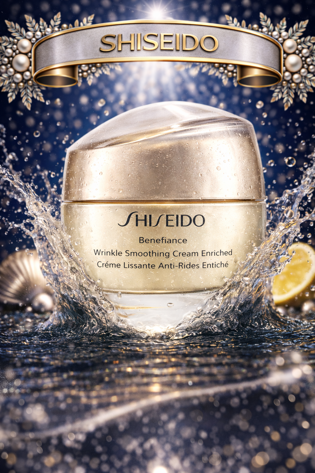 Shiseido women Benefiance Wrinkle Smoothing Cream 50ml/1.7oz