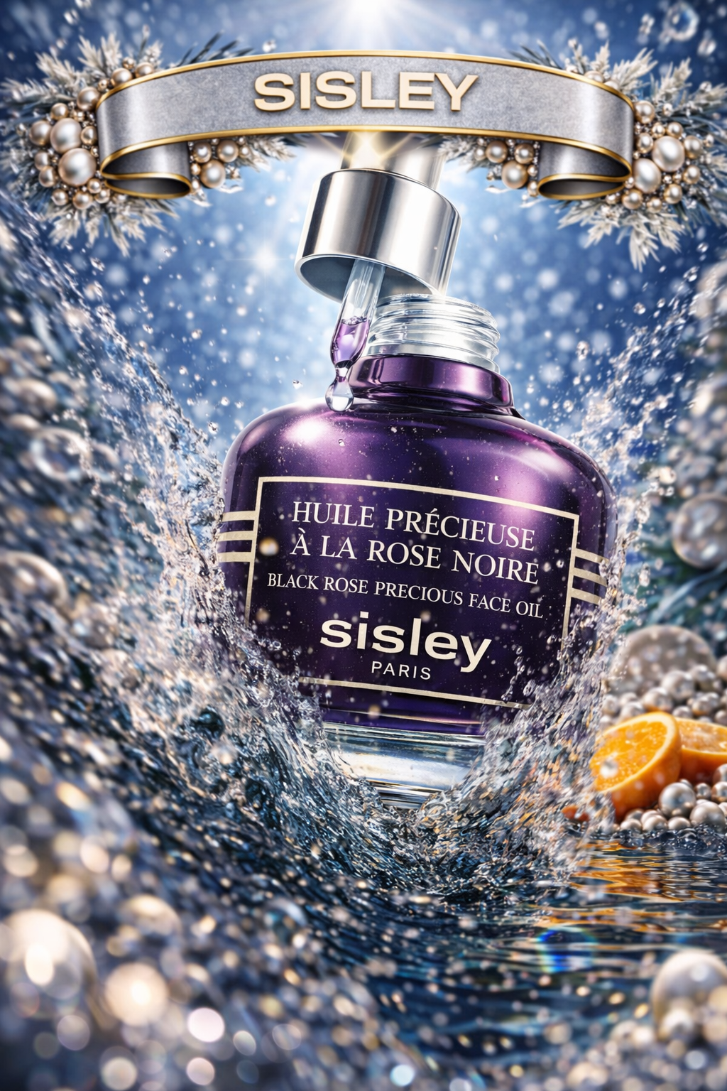 Sisley women Black Rose Precious Face Oil Sample 0.5ml/0.017oz