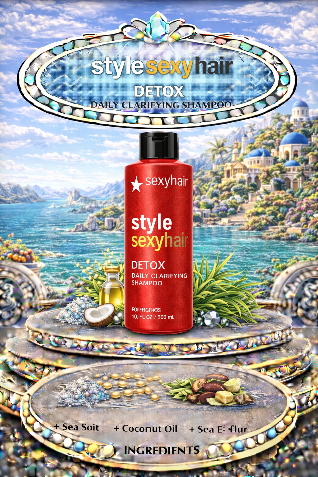 Sexy Hair Style Sexy Hair Detox Daily Clarifying Shampoo 10.1 oz