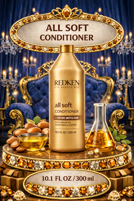Redken All Soft Conditioner For Dry Brittle Hair (Packaging May Vary) 10.1 oz