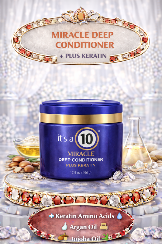 Its A 10  Miracle Deep Conditioner Plus Keratin 17.5 oz