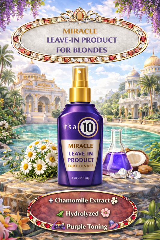 Its A 10 Miracle Leave In Product For Blondes 4 oz