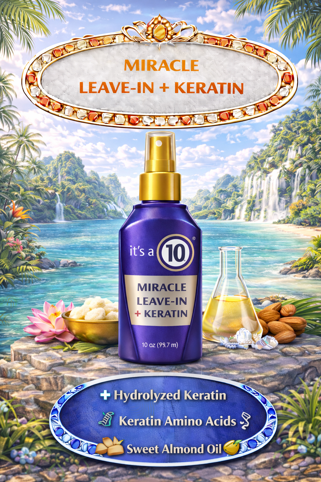 Its A 10 Miracle Leave In Plus Keratin 10 oz