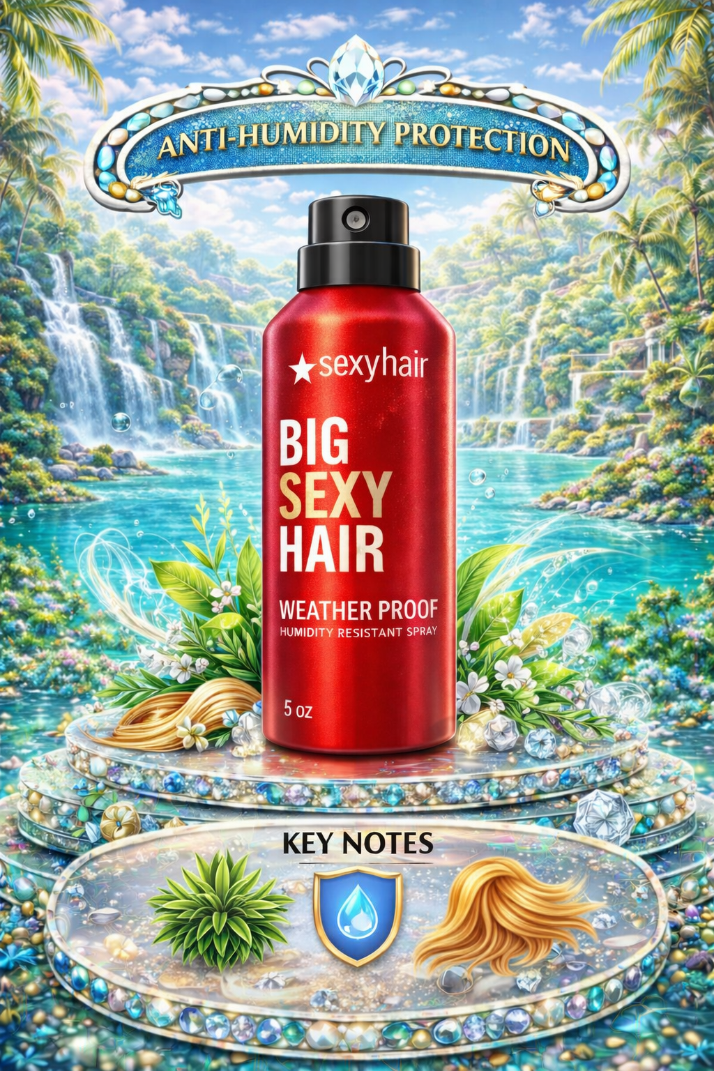 Sexy Hair Big Sexy Hair Weather Proof Humidity Resistant Spray 5 oz