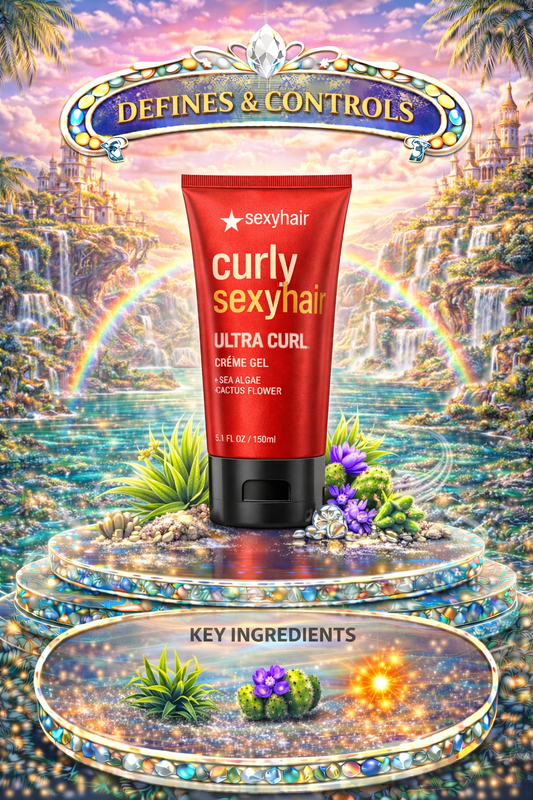 Sexy Hair Curly Sexy Hair Ultra Curl Crème Gel 5.1 oz