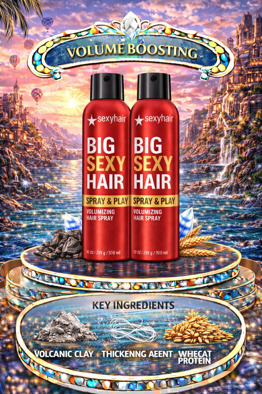 Sexy Hair Big Sexy Hair Spray And Play Volumizing Hair Spray 10 oz (2 Pack)