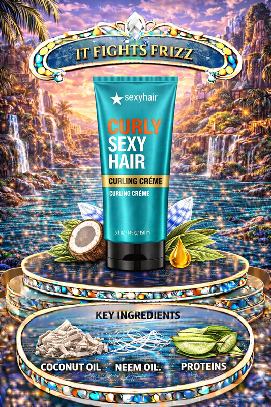 Sexy Hair Curly Sexy Hair Curling Crème 5.1 oz