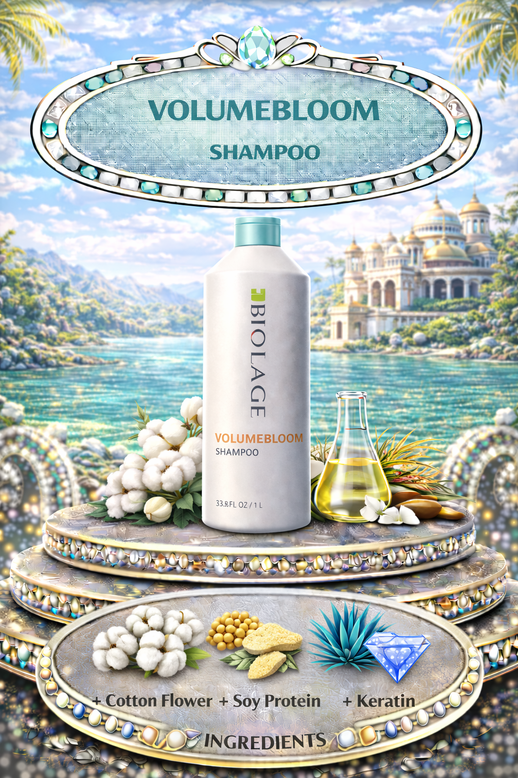 Biolage Volumebloom Shampoo 33.8 oz