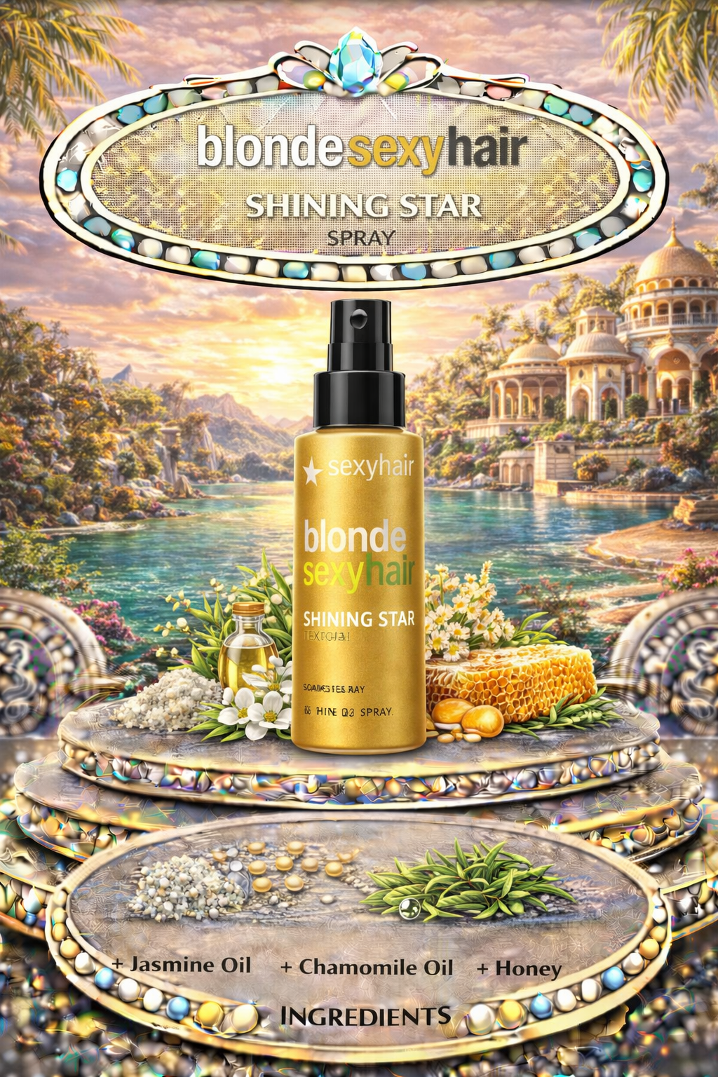 Sexy Hair Blonde Sexy Hair Shining Star Spray 3.4 oz
