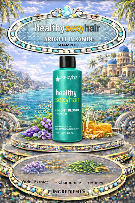 Sexy Hair Healthy Sexy Hair Bright Blonde Shampoo 10.1 oz