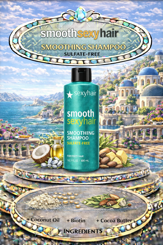 Sexy Hair Smooth Sexy Hair Smoothing Shampoo Sulfate-Free 10.1 oz