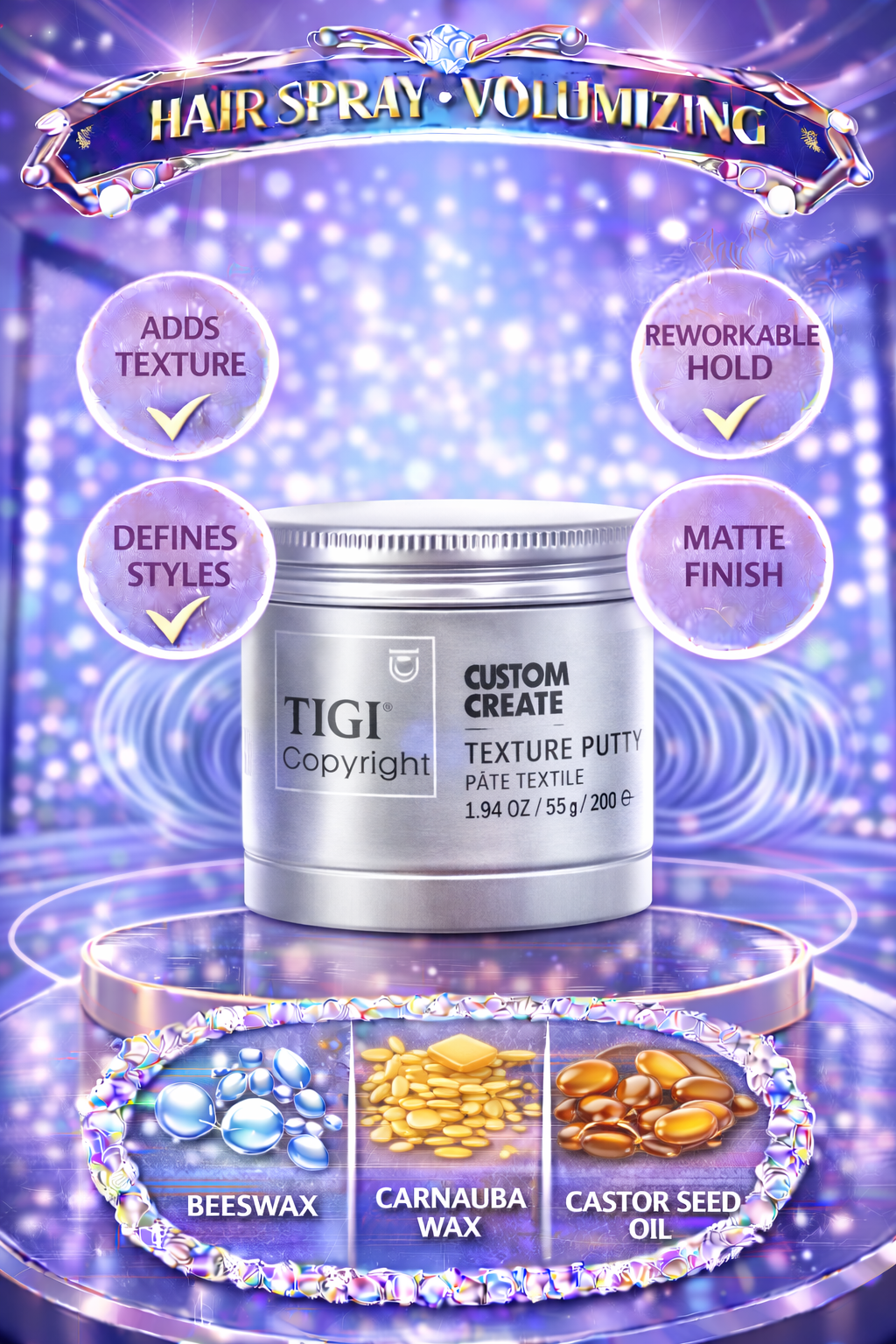 Tigi Copyright Custom Create Texture Putty 1.94 oz