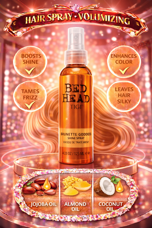 Bed Head Brunette Goddess Shine Spray 4.23 oz