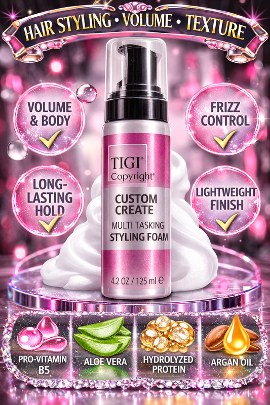 Tigi Copyright Custom Create Multi Tasking Styling Foam 4.2 oz