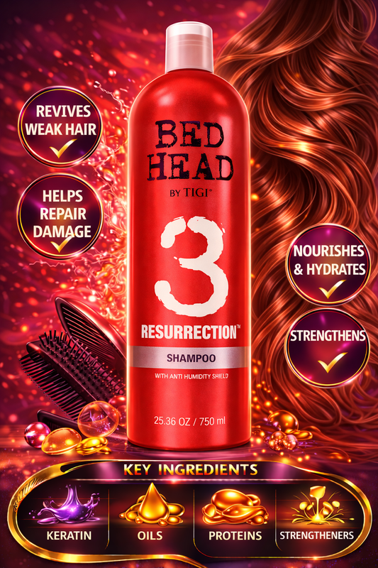 Bed Head Resurrection Shampoo (Packaging May Vary) 25.36 oz