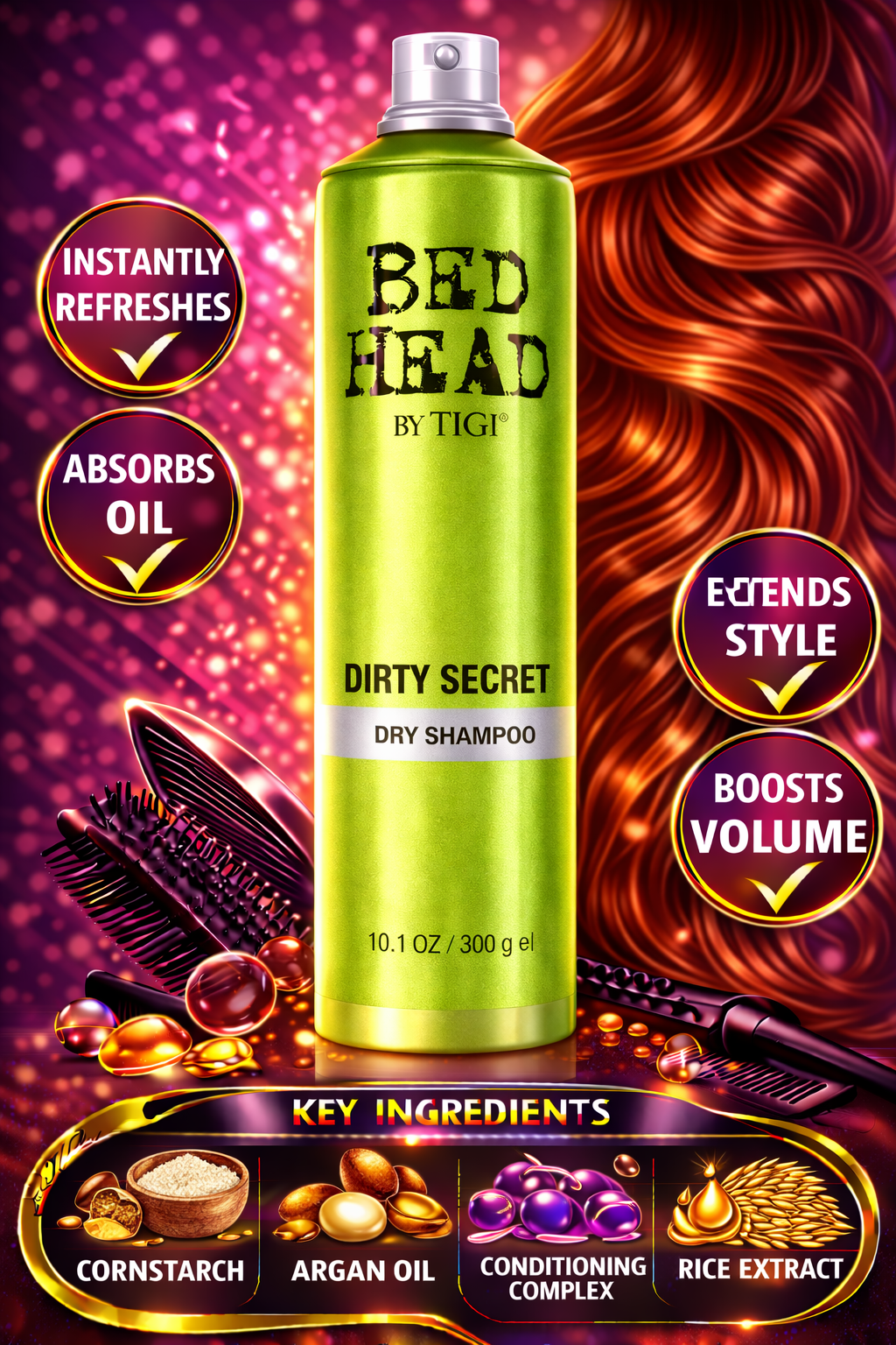 Bed Head Dirty Secret Dry Shampoo 10.1 oz
