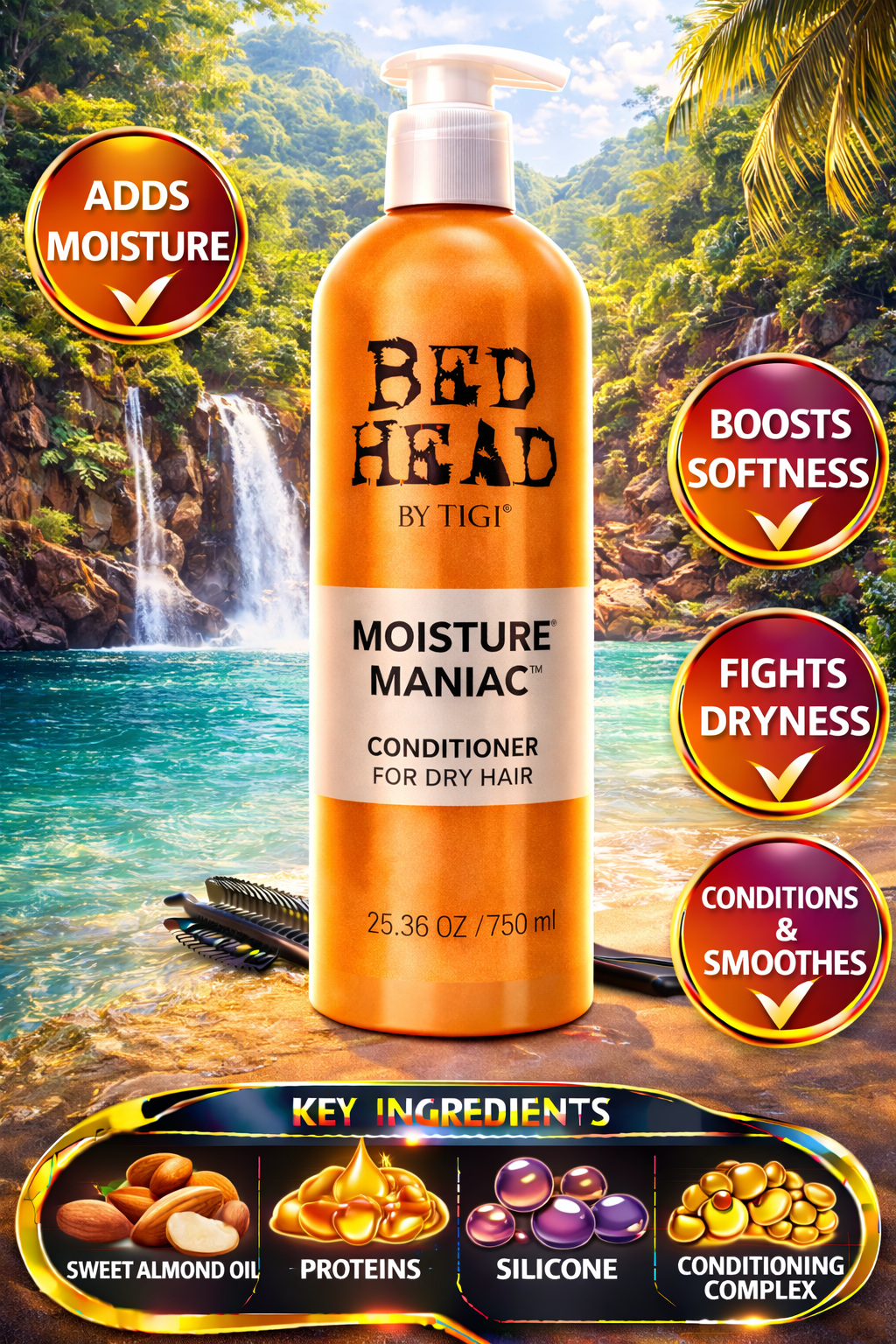 Bed Head Moisture Maniac Conditioner 25.36 oz