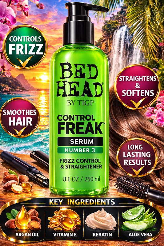 Bed Head Control Freak Serum Number 3 Frizz Control And Straightener 8.6 oz