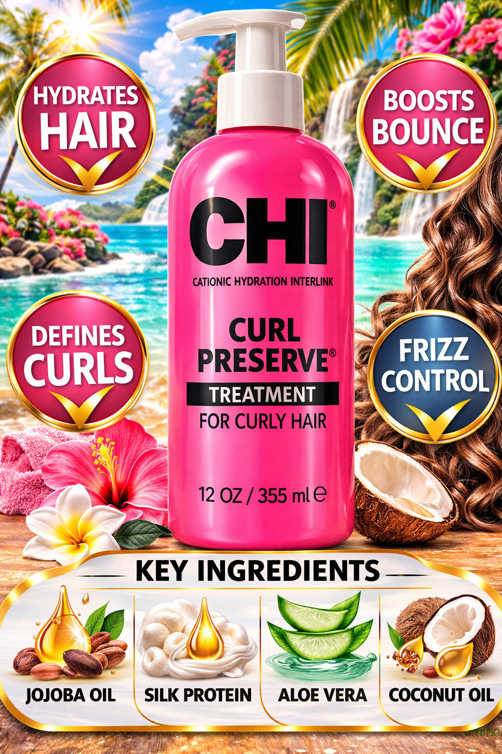 Chi Curl Preserve Treatment 12 oz