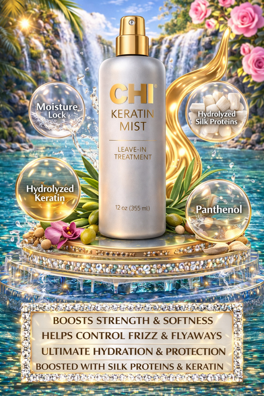 Chi Keratin Mist Leave In Treatment 12 oz