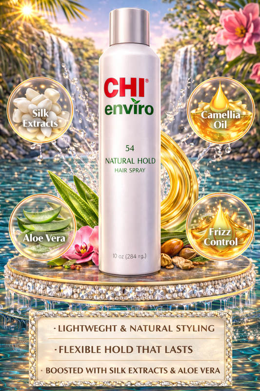 Chi Enviro 54 Natural Hold Hair Spray 10 oz