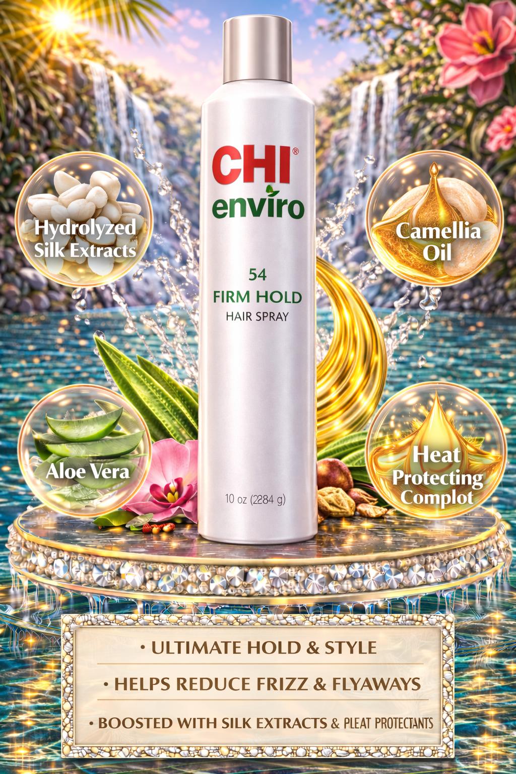Chi Enviro 54 Firm Hold Hair Spray 10 oz