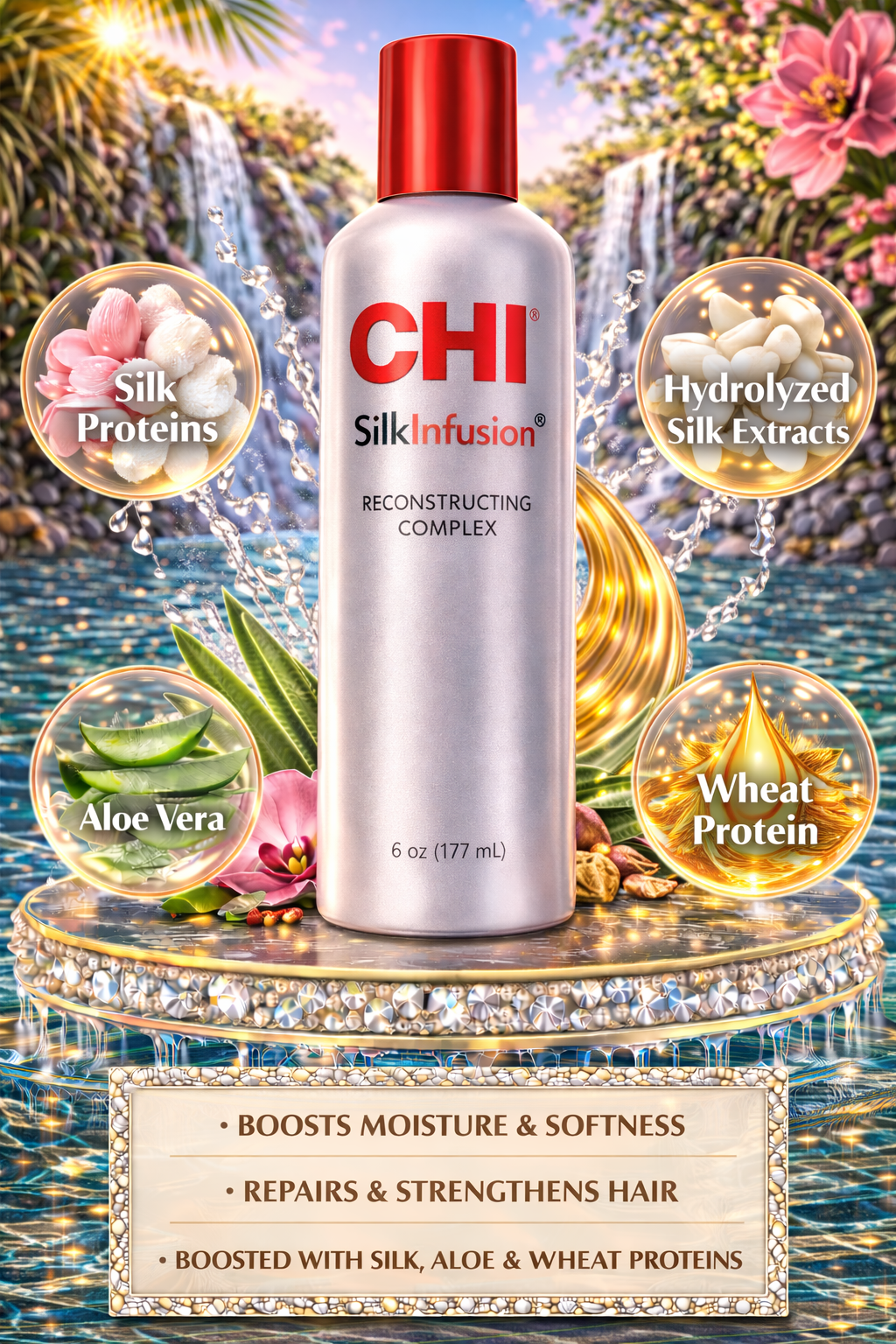 Chi Silk Infusion Reconstructing Complex 6 oz