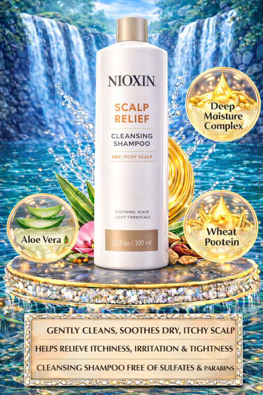 Nioxin Scalp Relief Cleansing Shampoo 33.8 oz