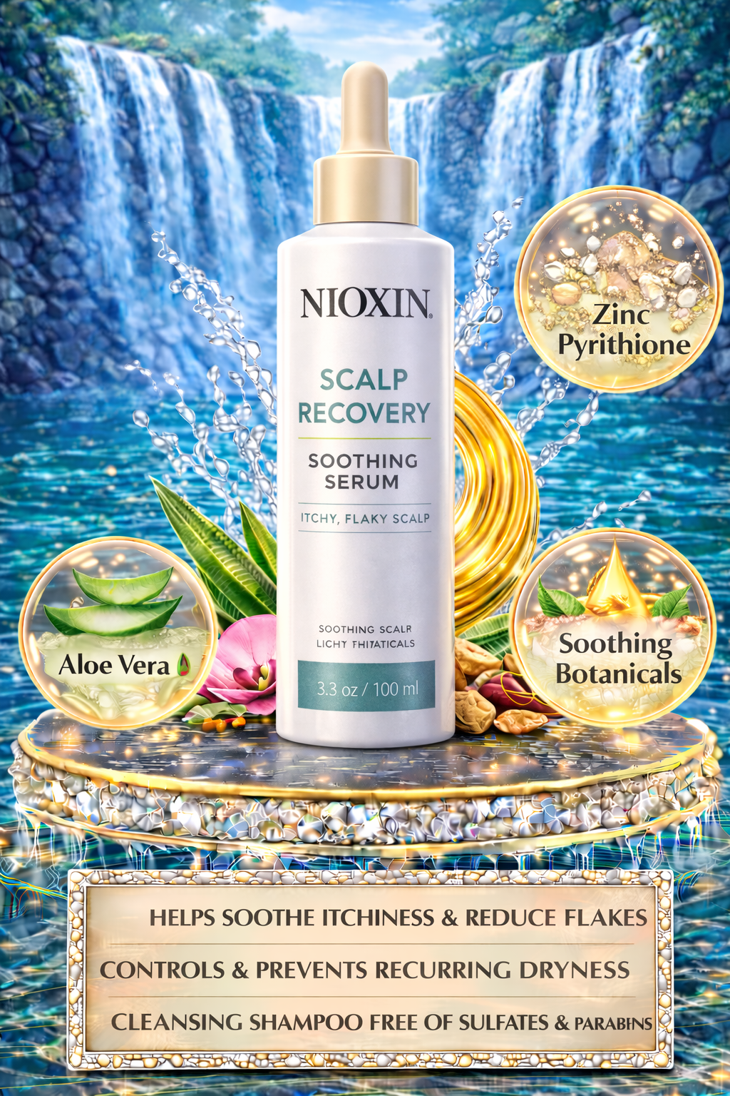 Nioxin Scalp Recovery Soothing Serum 3.3 oz