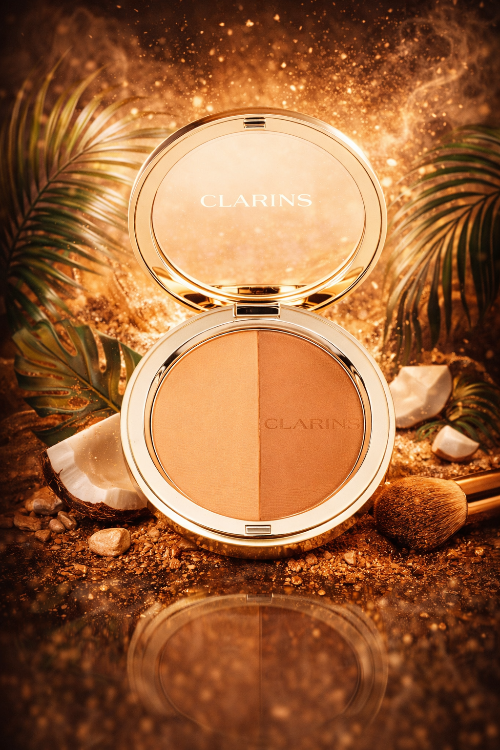 Clarins Ever Bronze Compact Powder # 01 Light 10g/0.3oz