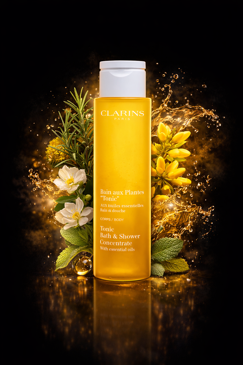 Clarins women Tonic Shower Bath Concentrate 200ml/6.7oz