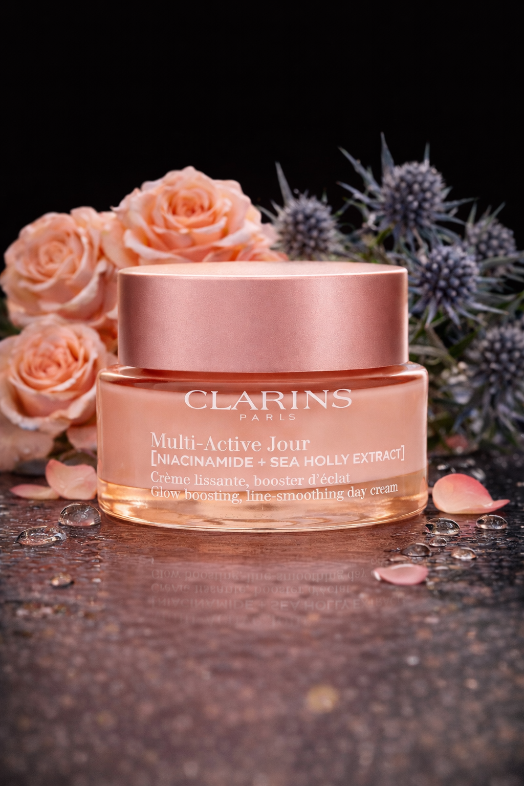 Clarins women Multi-Active Day Cream (Niacinamide And Sea Holly Extract) For Dry Skin 50ml/1.7oz