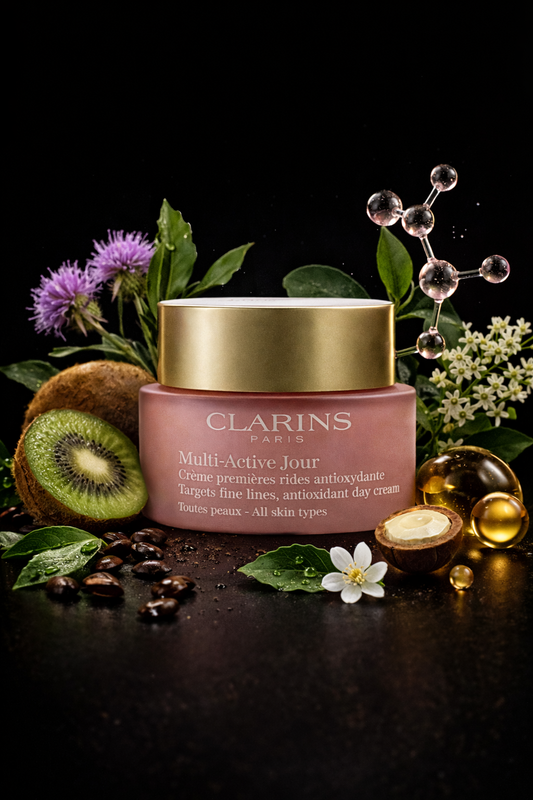 Clarins women Multi-Active Day Targets Fine Lines Antioxidant Day Cream - For All Skin Types 50ml/1.6oz