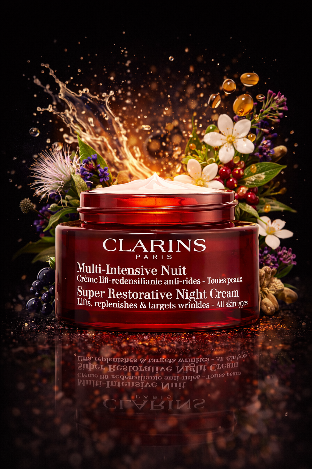 Clarins  Super Restorative Night Cream All Skin Types 50ml/1.7oz