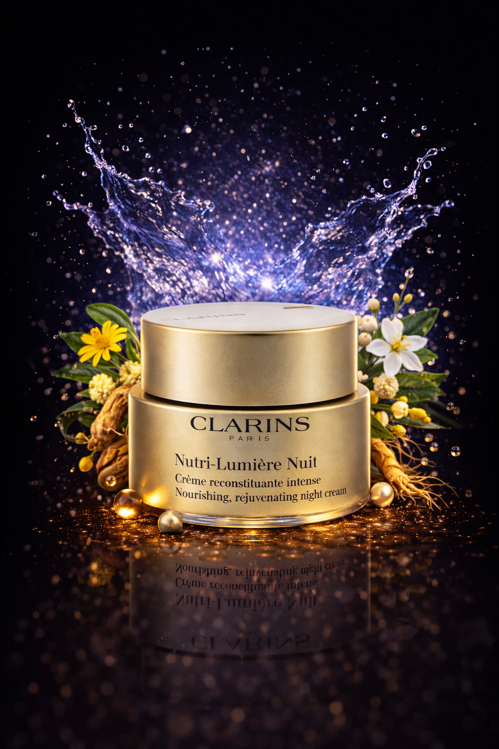 Clarins women Nutri-Lumiere Nuit Nourishing, Rejuvenating Night Cream 50ml/1.6oz