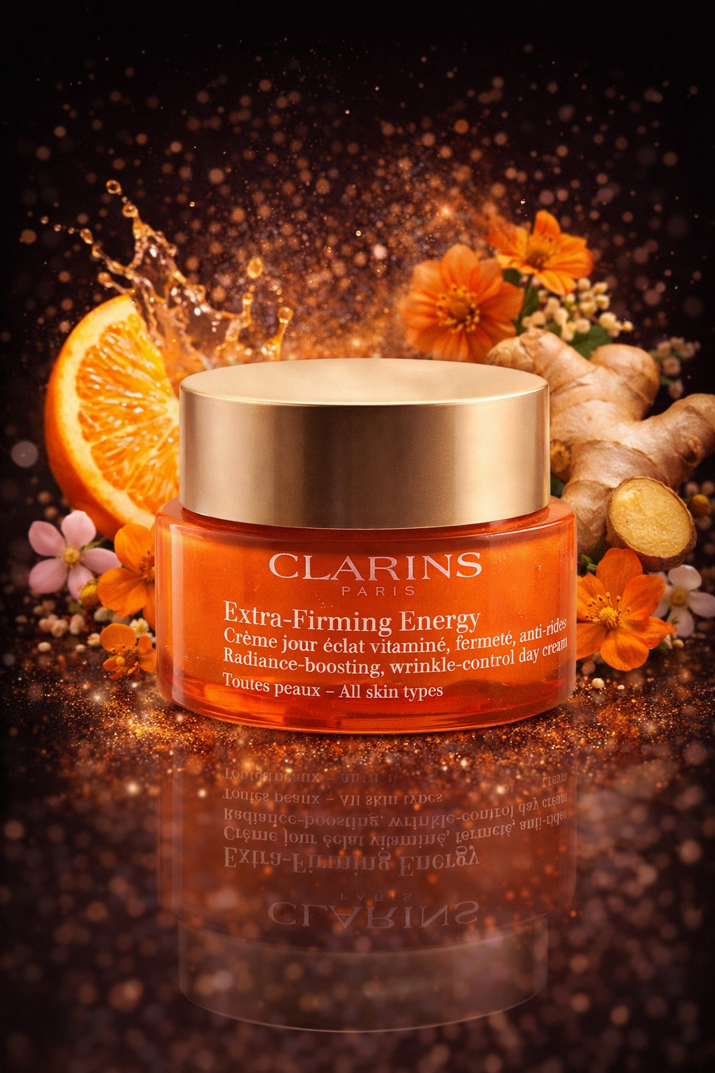Clarins women Extra-Firming Energy Radiance-Boosting, Wrinkle-Control Day Cream 50ml/1.7oz