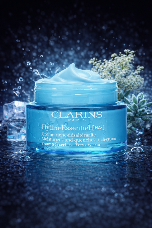 Clarins women Hydra-Essentiel [Ha²] Moisturizes And Quenches, Rich Cream (For Very Dry Skin) 50ml/1.6oz