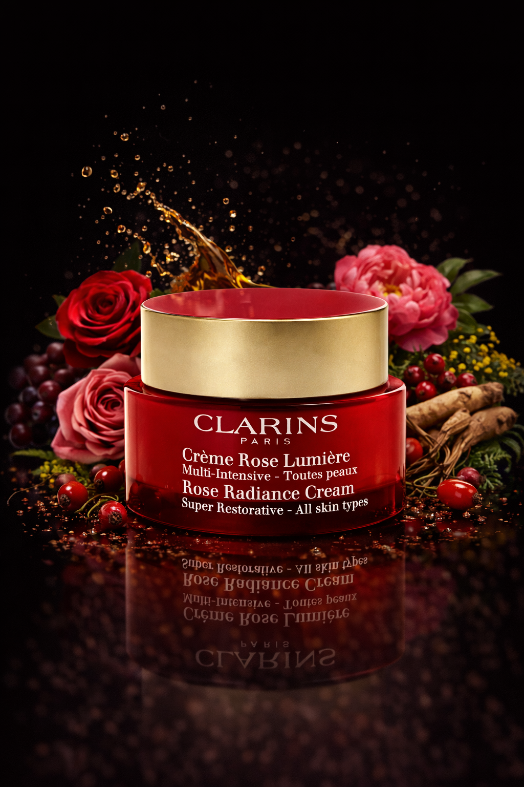 Clarins women Super Restorative Rose Radiance Cream 50ml/1.7oz