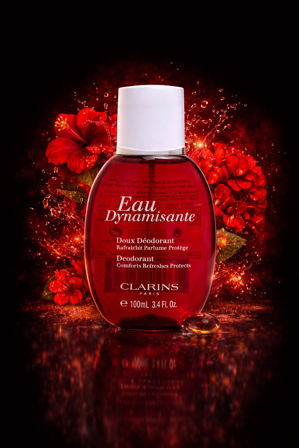 Clarins women Eau Dynamisante Deodorant Spray 100ml/3.4oz