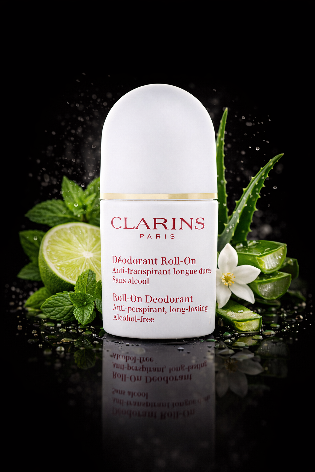 Clarins  Roll On Deodorant Anti Perspirant Alcohol Free 50ml/1.7oz