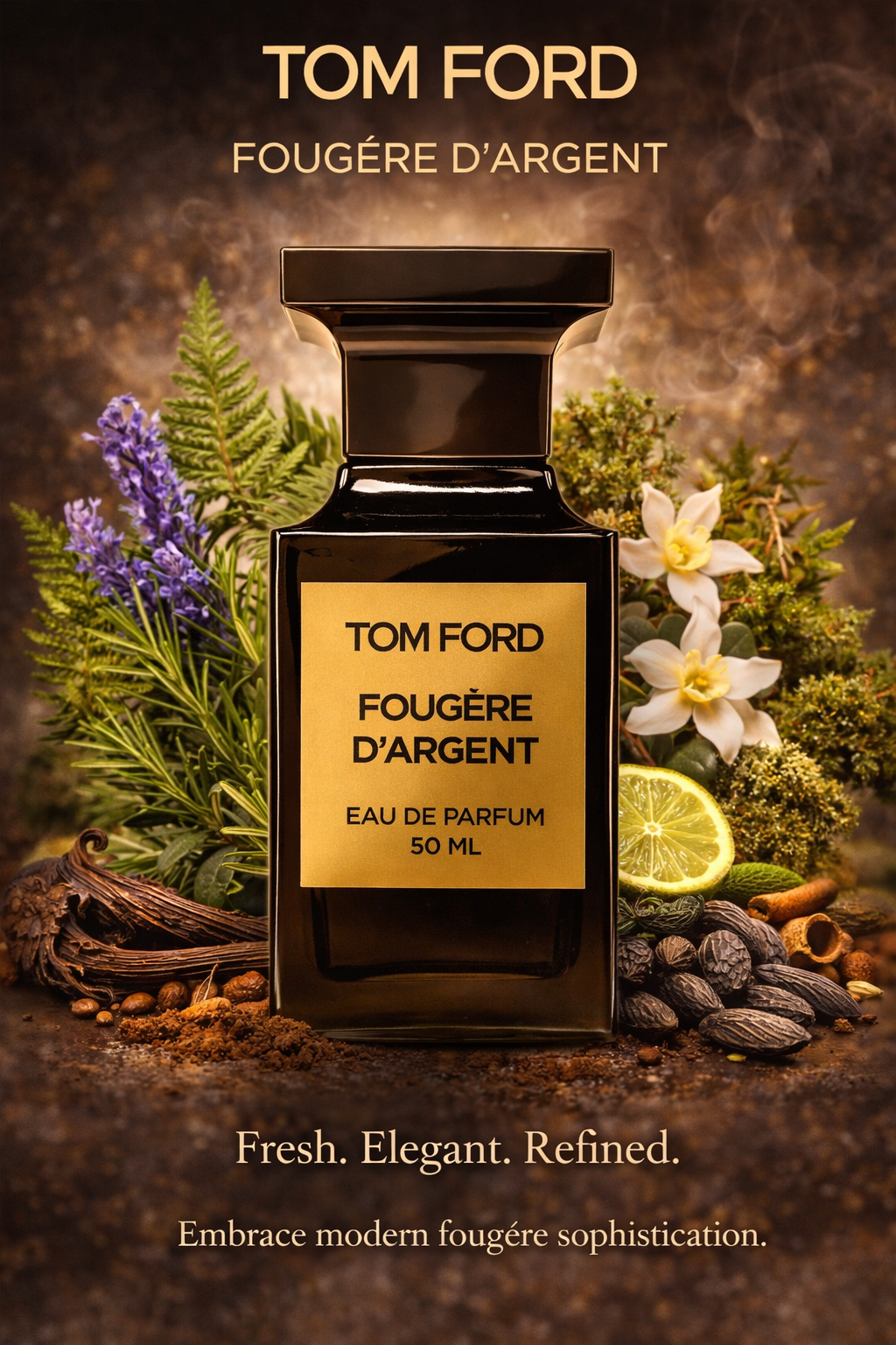 Tom Ford Fougere d'Argent unisex Eau De Parfum Spray 1.7 oz