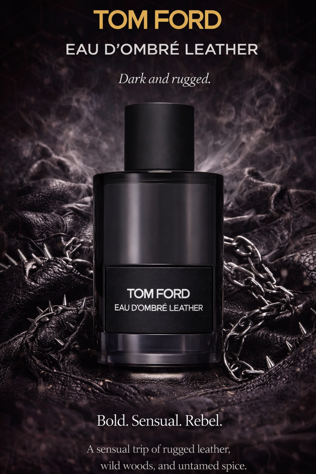 Tom Ford Eau d'Ombre Leather unisex Eau De Toilette Spray 3.4 oz