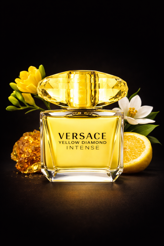 Versace Yellow Diamond Intense women Eau De Parfum Spray (New Packaging) 3 oz