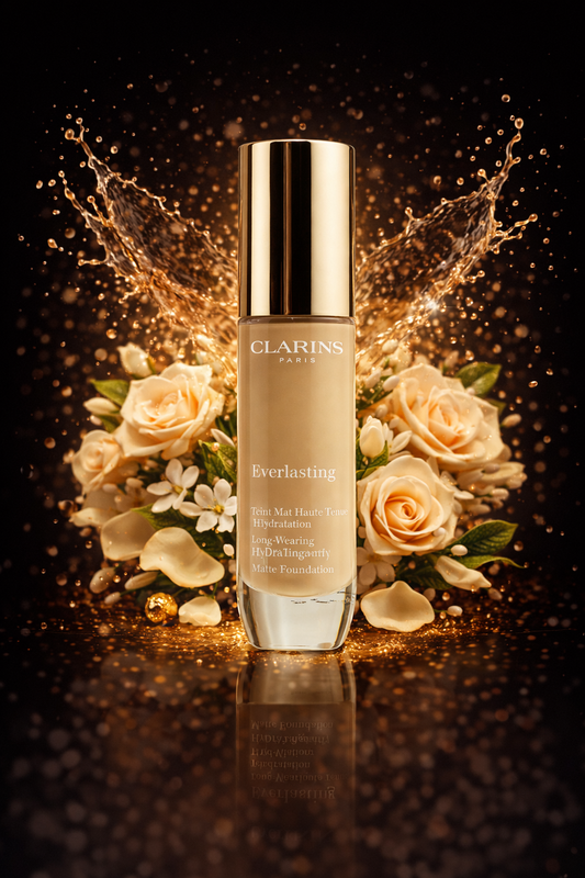 Clarins  Everlasting Long Wearing & Hydrating Matte Foundation # 103n Ivory 30ml/1oz