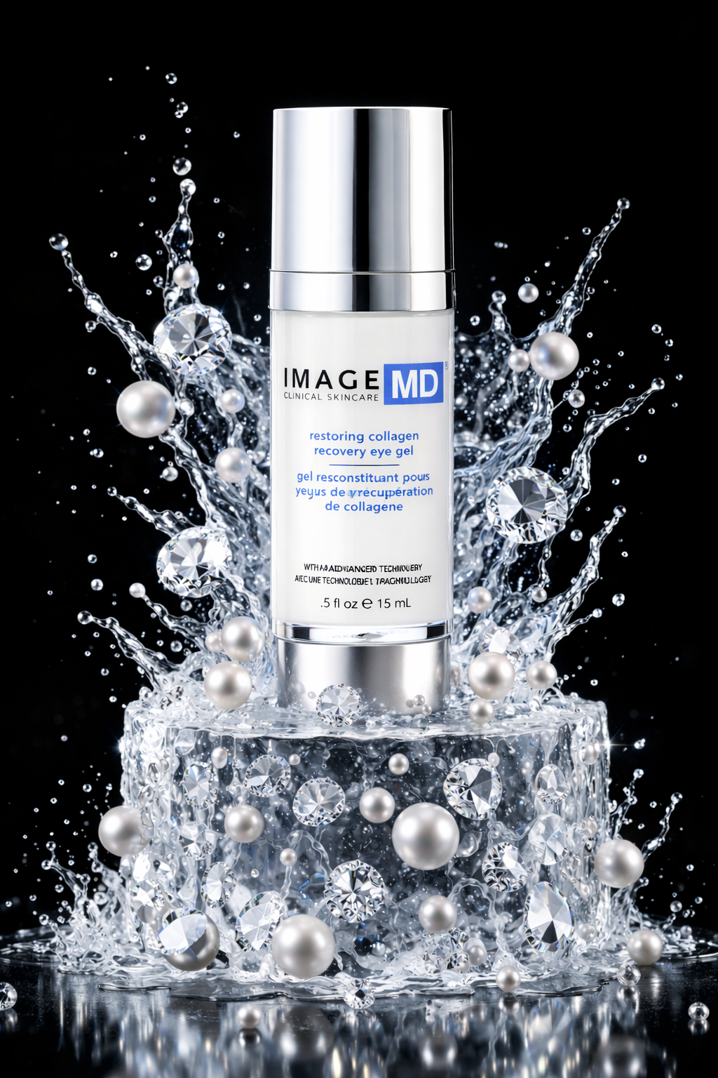 Image Collagen Image Md Restoring Collagen Recovery Eye Gel With Adt 0.5 oz