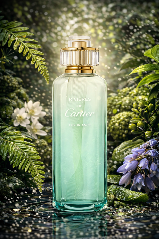 Cartier Rivieres Luxuriance Eau De Toilette Refillable Spray 3.3 oz